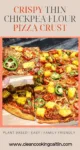 Thin and crispy pizza