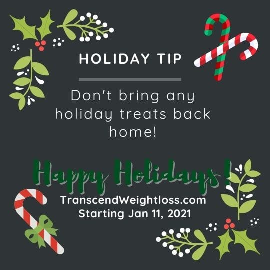 Don't take food home with you from holiday parties