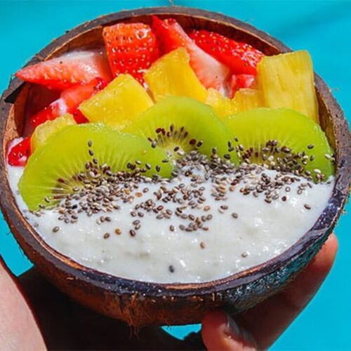 coconut smoothie bowl