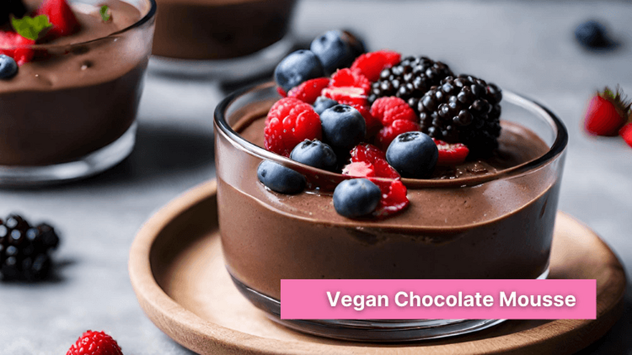vegan chocolate mousse