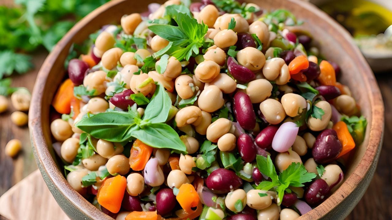 Italian Dense Bean Salad