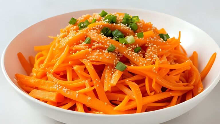 viral korean carrot salad