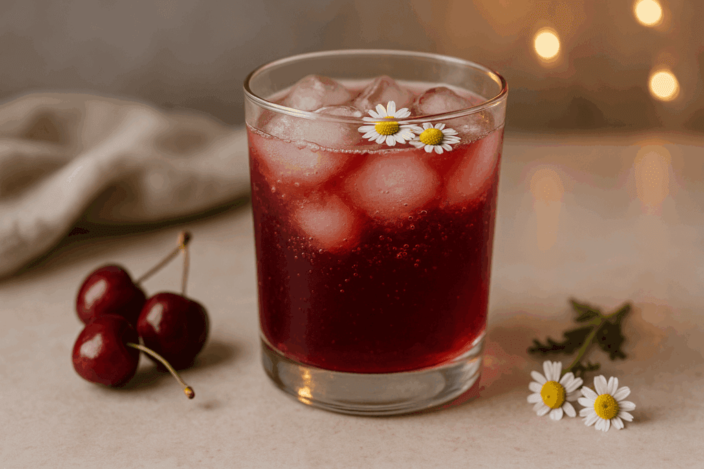 Cherry Chamomile Sparkler