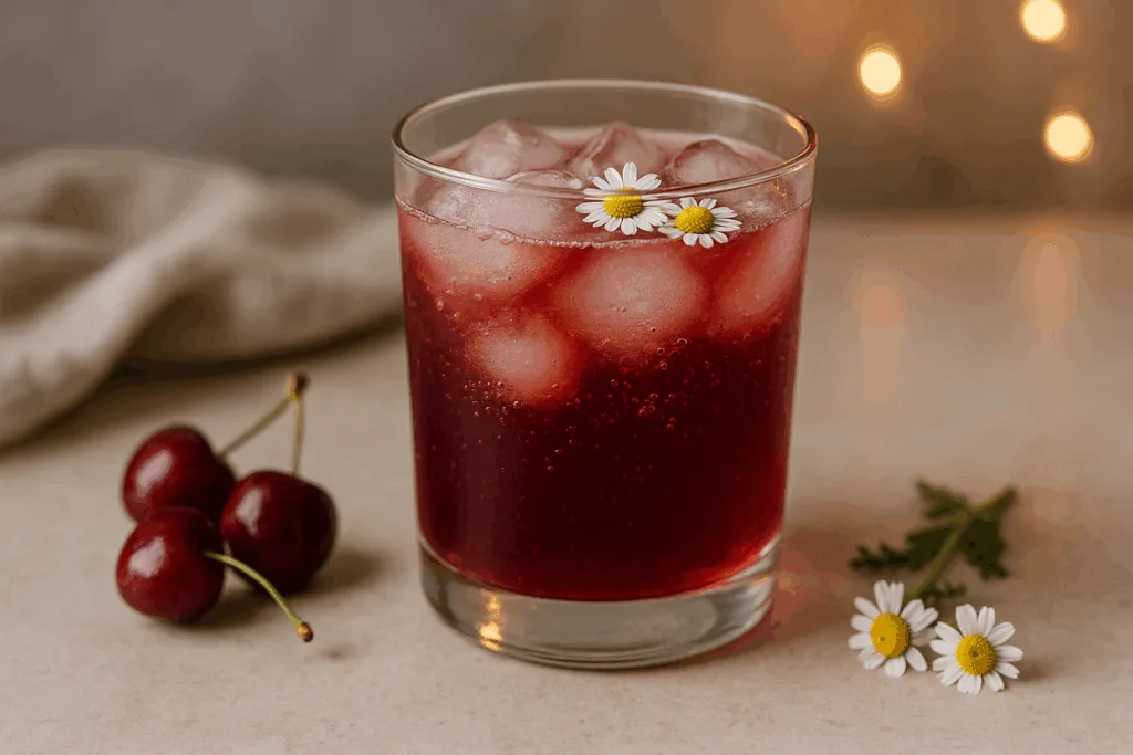 Cherry Chamomile Sparkler